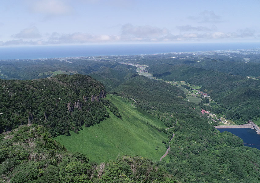 船上山 せんじょうさん 鳥取県琴浦町