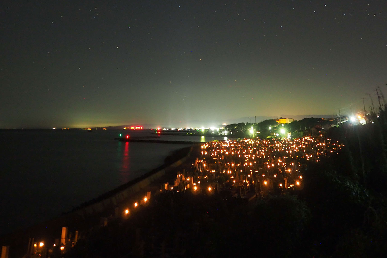 花見潟墓地 鳥取県琴浦町